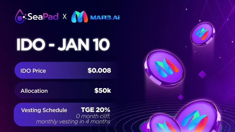 MAR3 AI：獨家 IDO 中數位創新的未來 準備迎接突破性數位體驗了嗎 MAR3 AI將重新定義