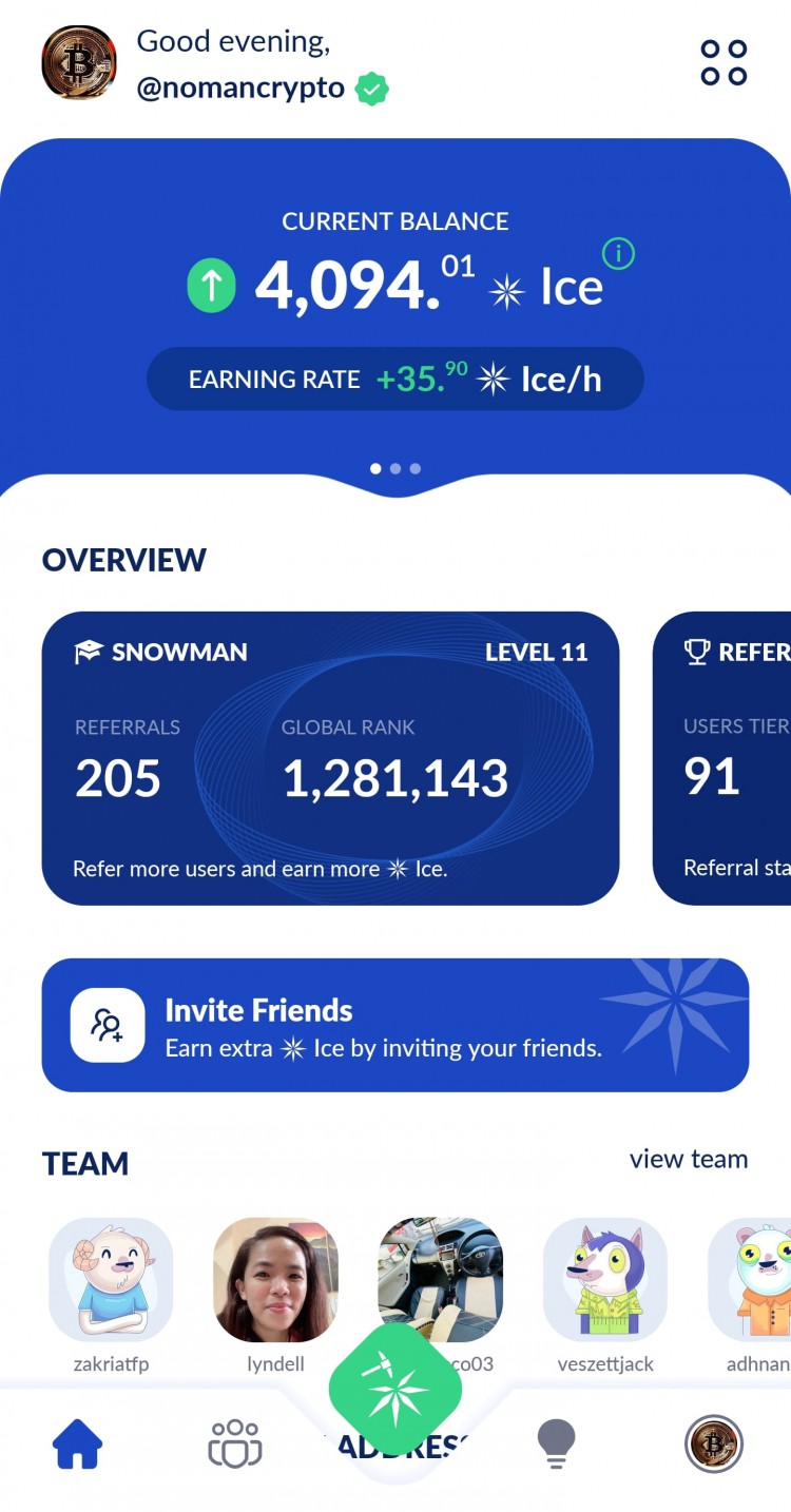 手機(jī)挖礦賺取1000-10,000 USDT Ice 網(wǎng)路新項(xiàng)目，現(xiàn)價0.01，減半後進(jìn)行。使用代碼
