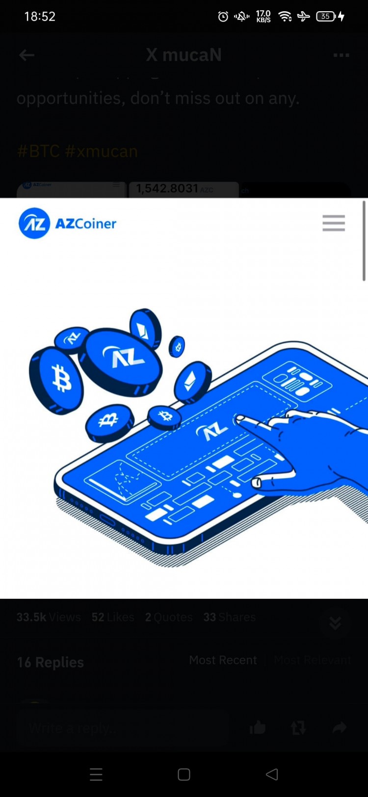 賺取加密貨幣的新機會- AZCoiner