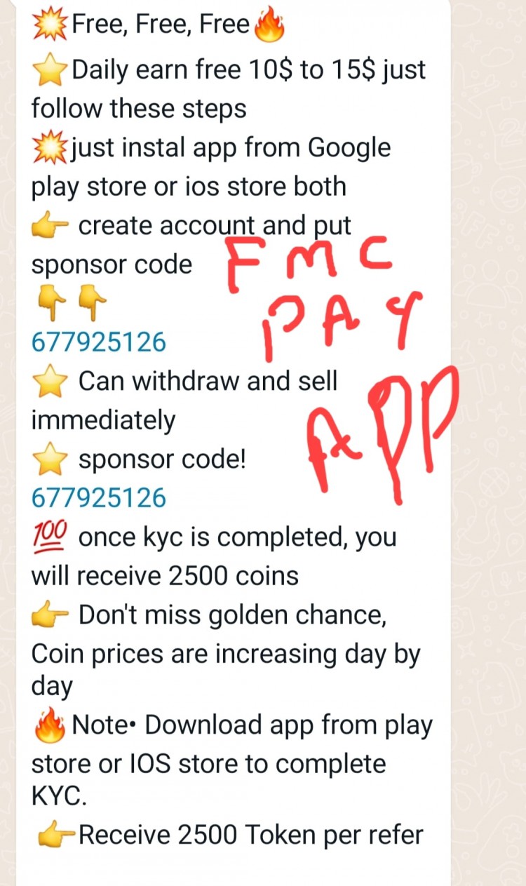 每日免費(fèi)賺取10$到15$ 隻需安裝應(yīng)用並輸入代碼677925126 立即提取金幣不要錯過黃金機(jī)會
